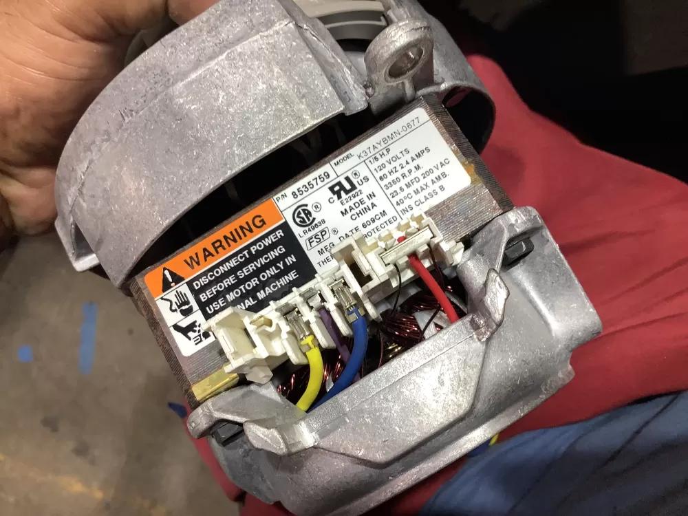 Estate  Inglis  Kenmore  Kitchen Aid  Maytag  Roper  Whirlpool 8193509 8193531 8268378 8268398 8268405 8268407 8268408 8268409 8531020 8531021 8534941 8534942 8535089 8535759 8535760 8564073 W10239404 W10757217 WPW10757217 Dishwasher Pump Motor