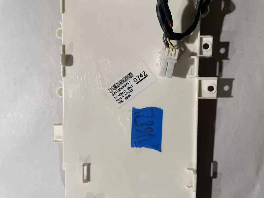 LG washer user interface display control board AZ196429 | KMV682