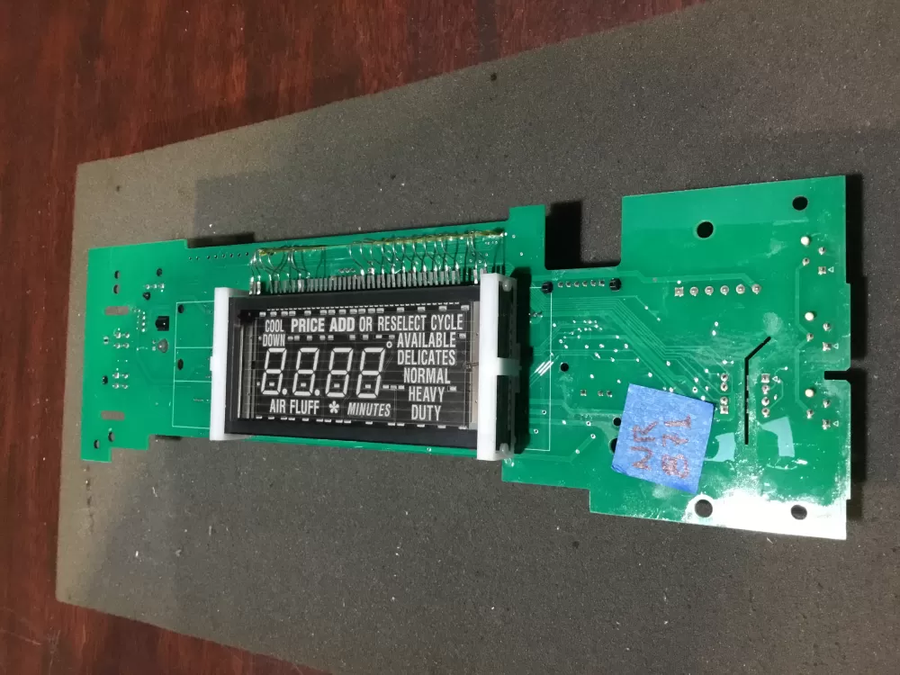 Whirlpool W10852653 Washer Control Board LCD Display Interface AZ81894 | NR871