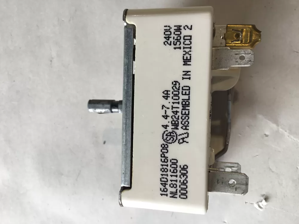 GE  Hotpoint  General Electric WB24T10025  164D1816P012  769692  AH236750  AP2024072  EAP236750  PD00001118  PS236750  WB24T10029  164D1816P008  769696  AH236754  AP2024076  EA236754  EAP236754  PD00008555  PS236754 Range Switch Infinite