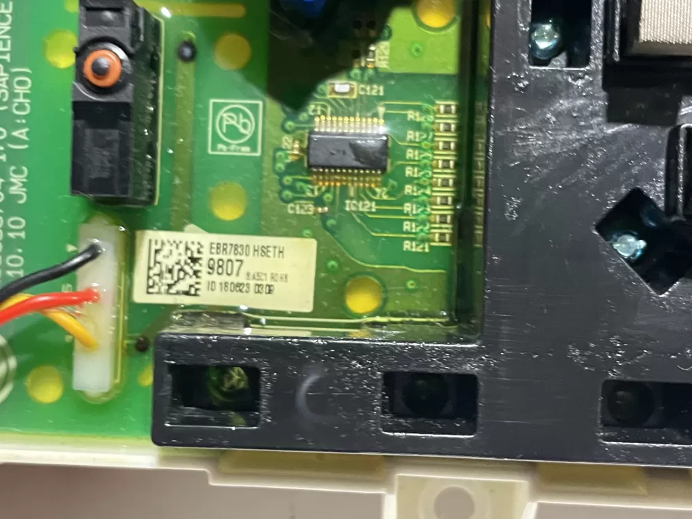 LG EBR78309807 Washer Display PCB Assembly AZ140701 | Wmv543