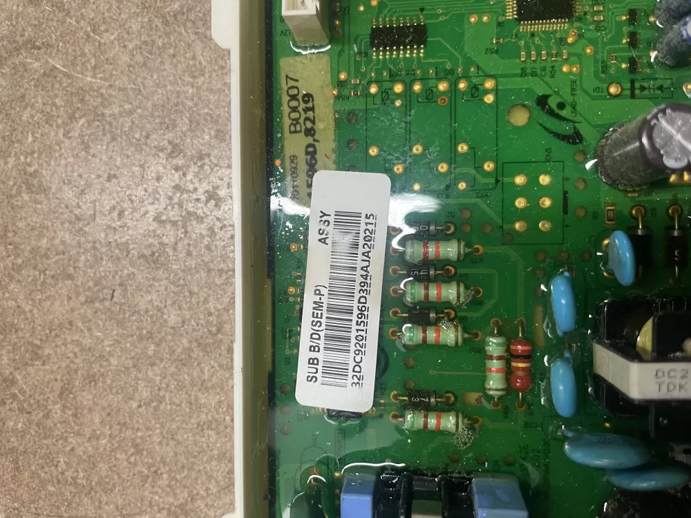 Samsung AP5916779 DC92-01606C DC92-01596D Dryer Control Board AZ11433 | KM872