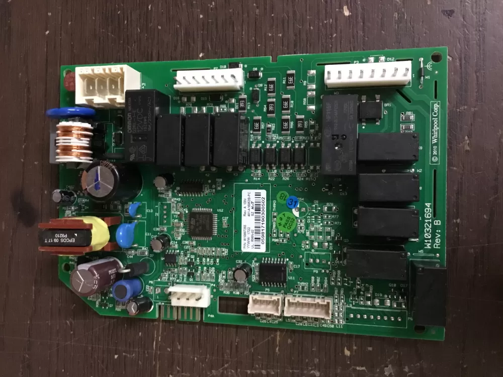 Kenmore  Maytag  Whirlpool W11035841  4461760  PS11773175  W10759661  W10887255  WPW10759661  AP6039982 Refrigerator Control Board
