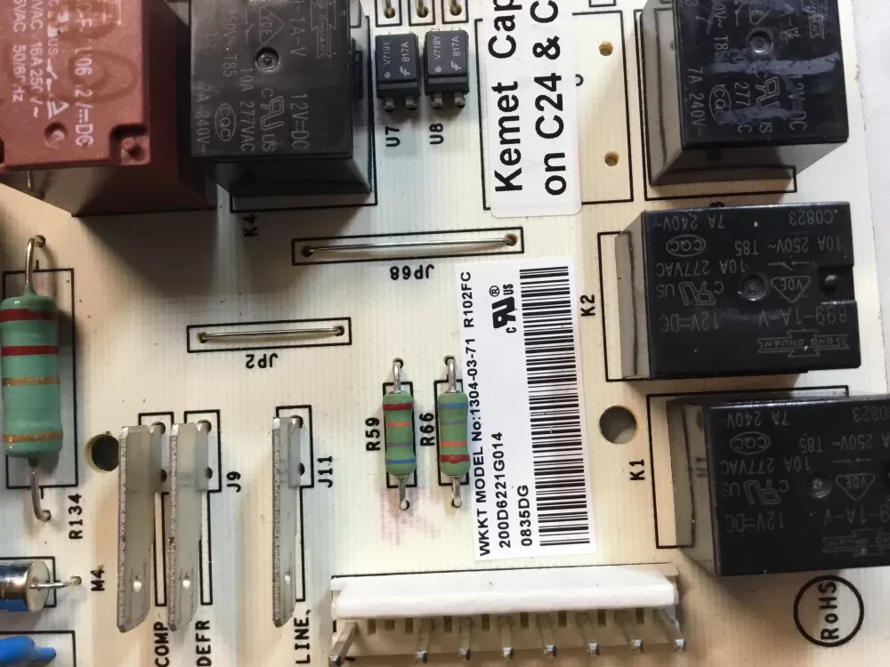 GE Refrigerator Control Board WR55X10942 WR55X10699 AZ98284 | 1967