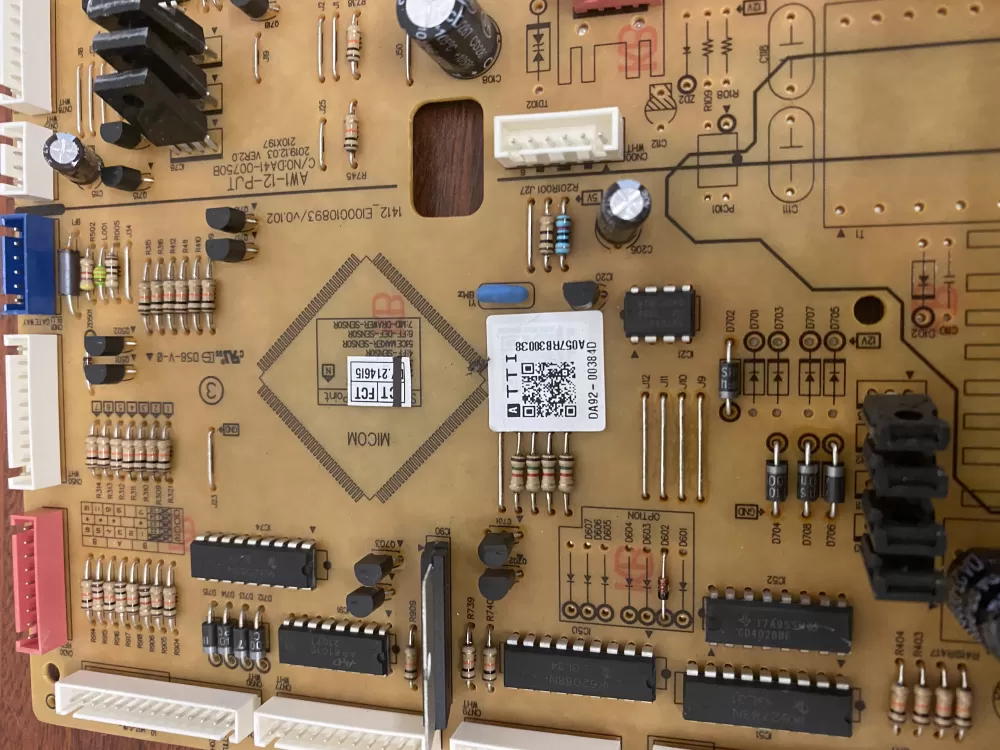 Samsung DA92 00384D Refrigerator Control Board AZ30287 | BK195