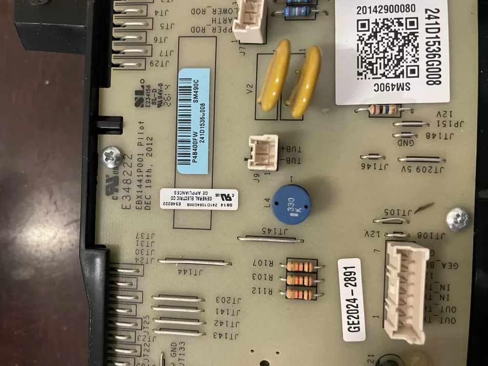 GE 241D1536G015 241D1594G015 EBX1441P001 Dryer Control Board AZ49393 | KMV443