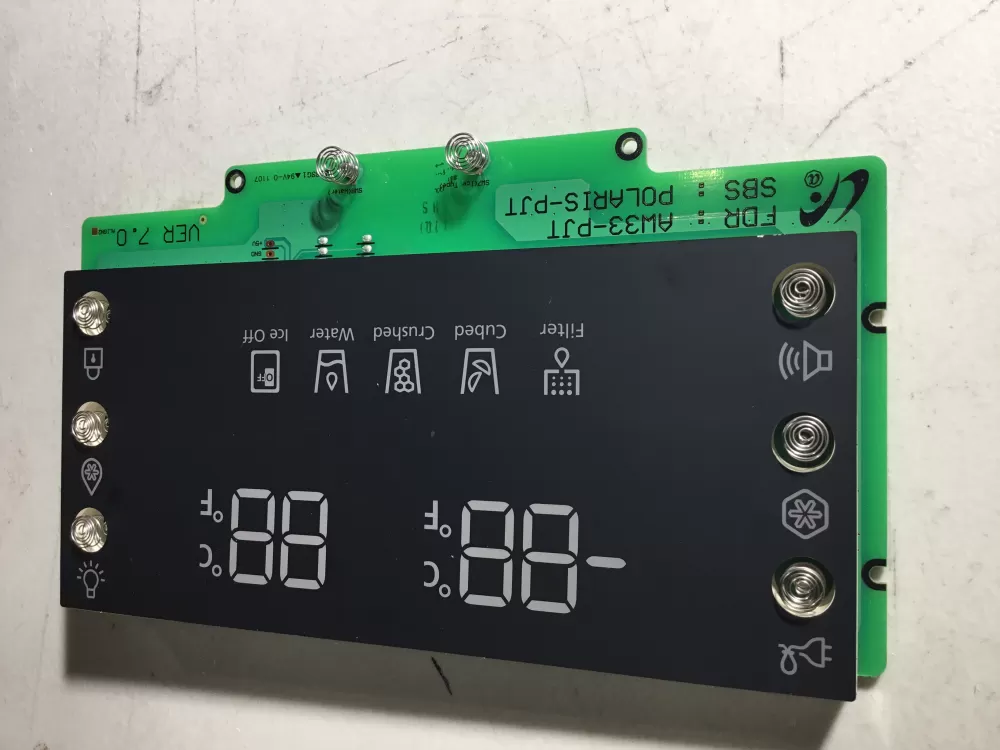 Samsung DA92-00153A Refrigerator Control Board