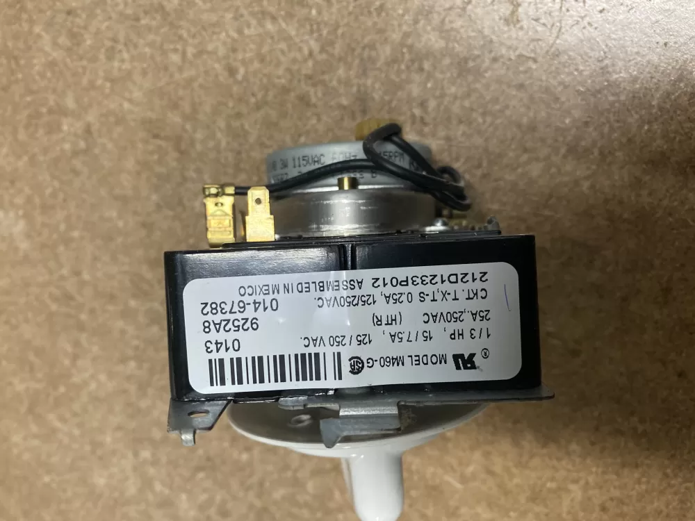 GE 212D1233P012 WE4M364 Dryer Timer