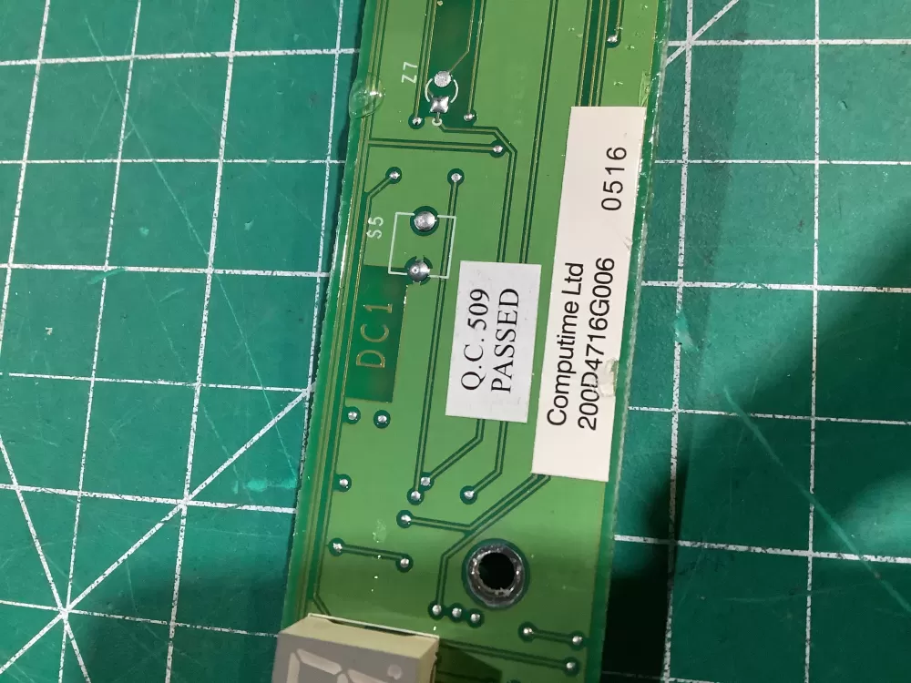 GE 200D4716G006 Refrigerator User Interface Control Board AZ144304 | NR2429