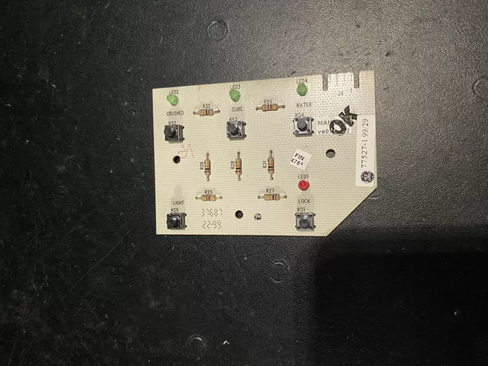 Whirlpool Maytag WP61003421 Refrigerator Dispenser Control Board AZ24764 | BK438