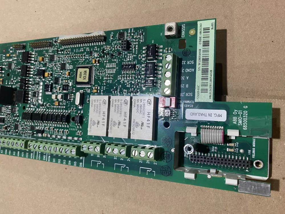 ABB SMIO-01C CONTROL BOARD 68631343 AZ63464 | BK889