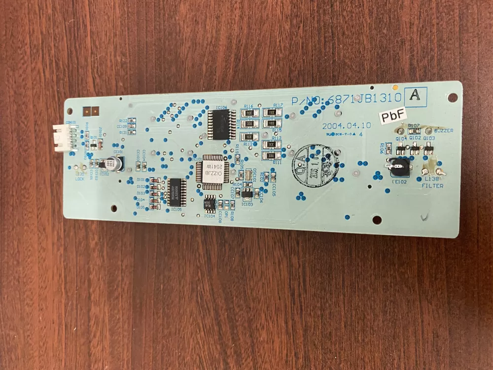LG 6871JB1310A Refrigerator Dispenser Display Control Board AZ37143 | BK56