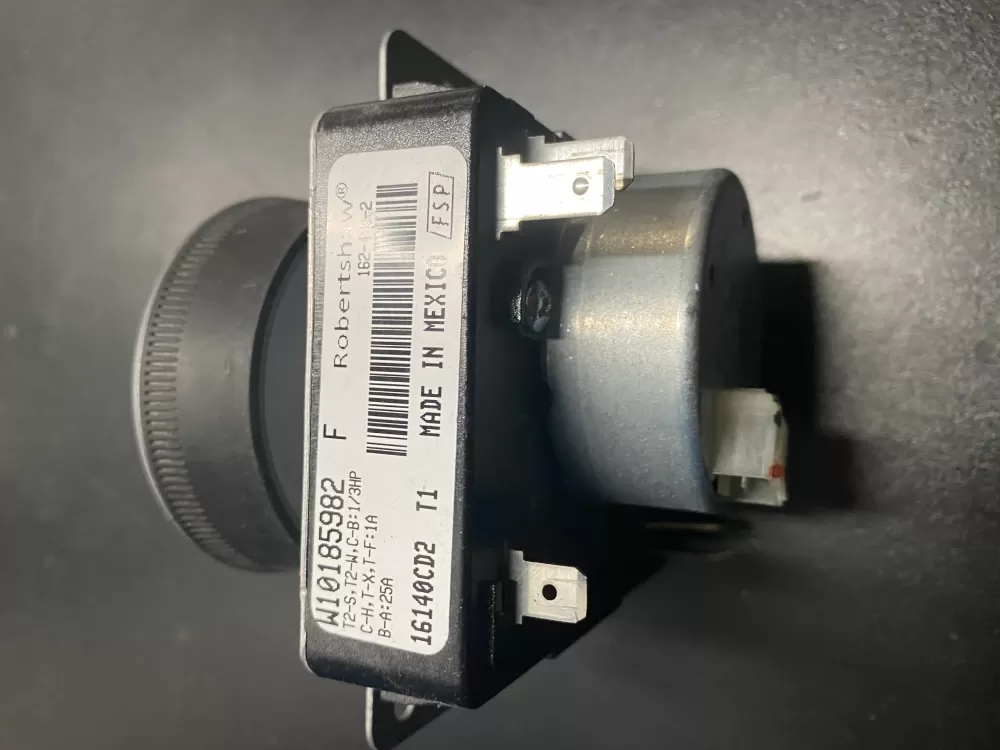Whirlpool  Maytag  Kenmore AP6016541 W10185982 WPW10185982VP WPW10185982 PS11749831 Dryer Timer