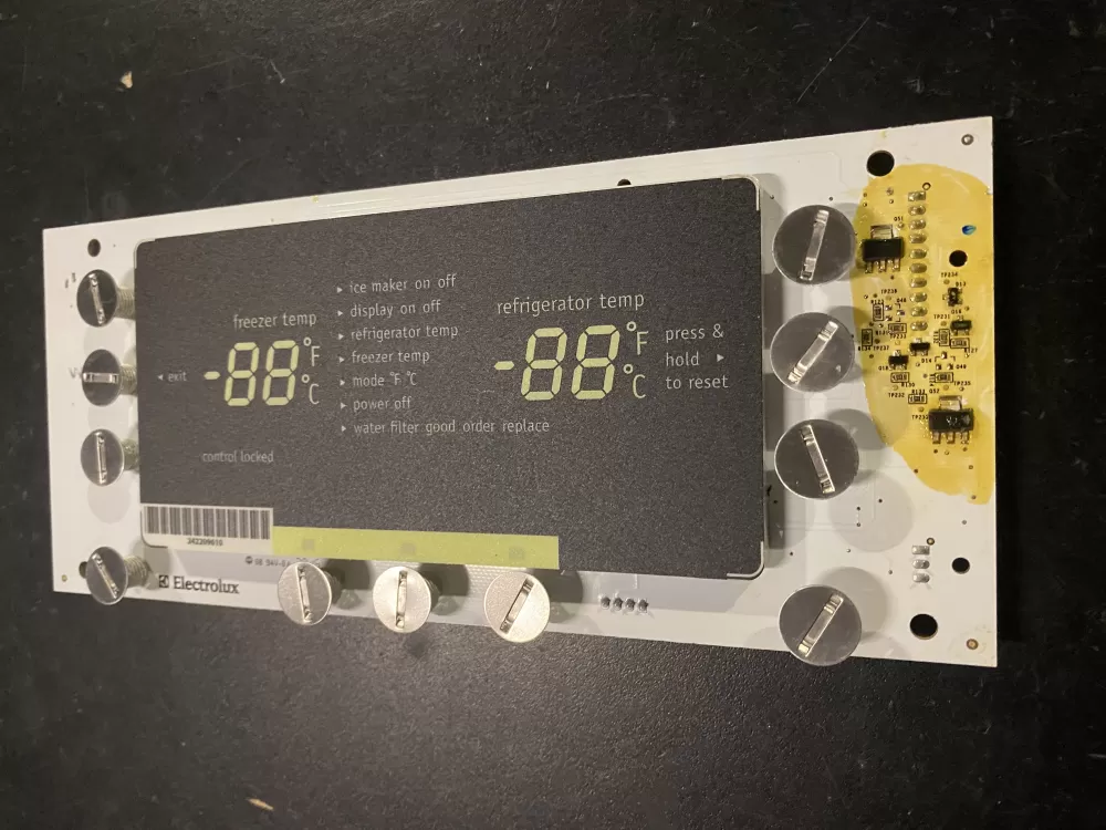 Electrolux  Frigidaire 242209727 Refrigerator UI Display Control Board