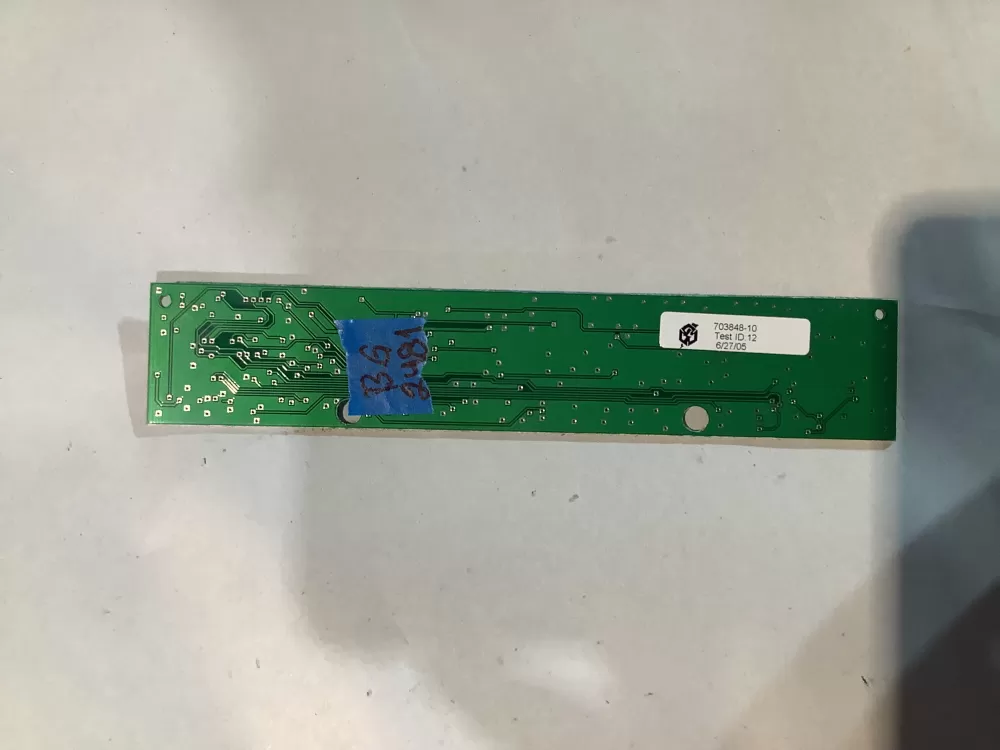 Kenmore Dispenser Control Board 703848-10 AZ148106 | BG2481