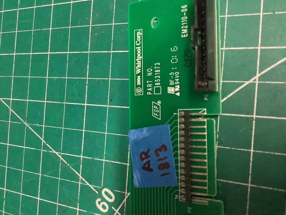 KitchenAid 8531873 Dishwasher Control Board Interconnect AZ204886 | AR1813