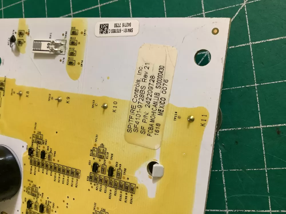 Frigidaire Refrigerator Dispenser Control Board 242209728 AZ174162 | NR2620