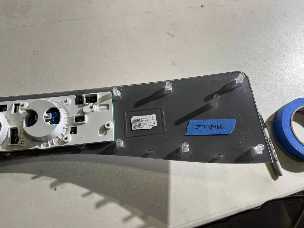 Whirlpool W10433148 W10750356 W10838287 PS11727966 Dryer Panel AZ40752 | V406