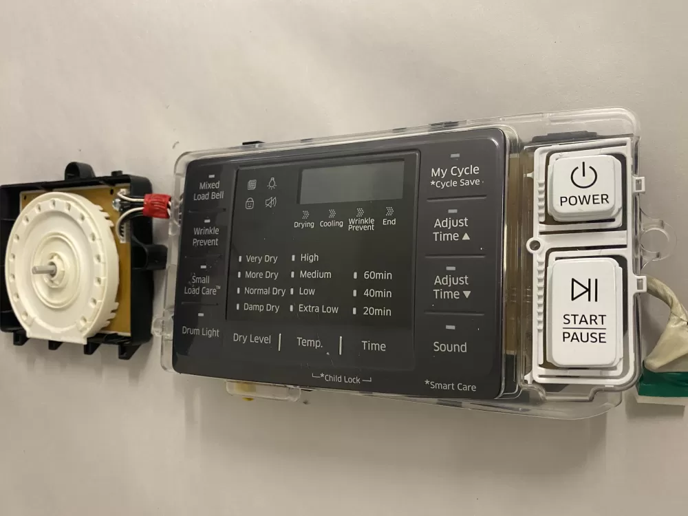 Samsung DC92-01607H DC9201607H Dryer Control Board Interface
