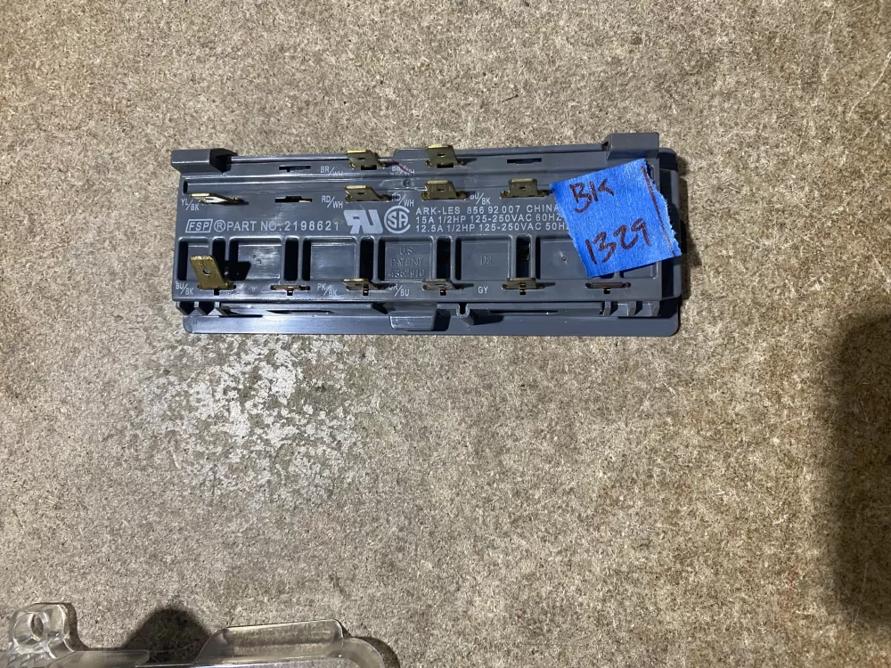 Whirlpool Maytag 2198621 Refrigerator Control Board Dispenser AZ69204 | BK1329