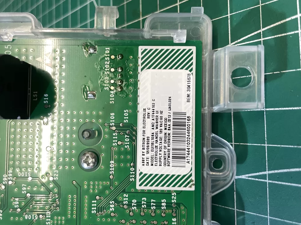 Frigidaire Laundry Center Interface Control Board A1744410324 AZ202336 | Wm2650