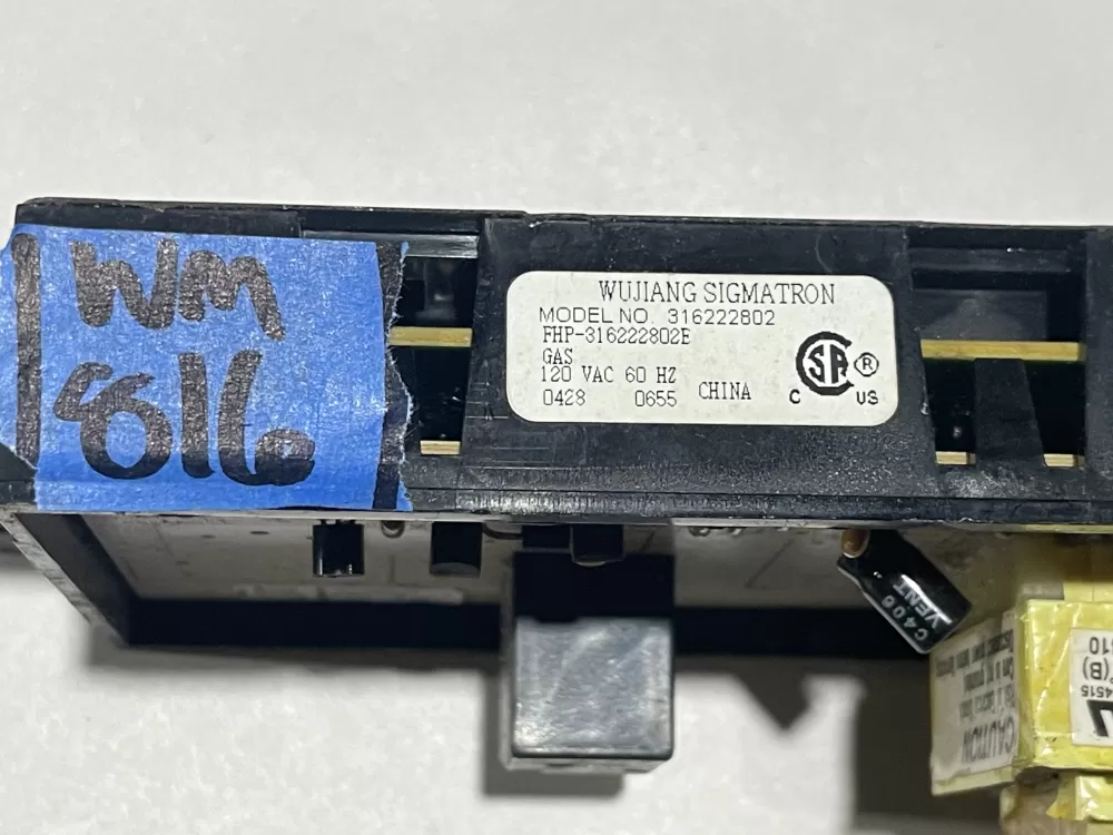 Frigidaire Westinghouse 316222800 316222802 Oven Control Board AZ111586 | Wm816