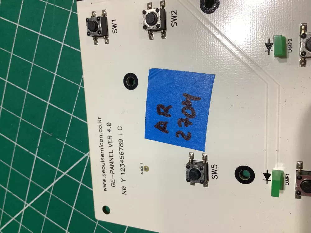 GE Main Control Board GE-PANNEL VER 4.0 AZ183547 | AR2704