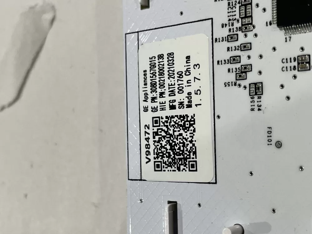 GE 308D1567G015 0021800213B Washer Control Board Panel AZ185610 | Wm420