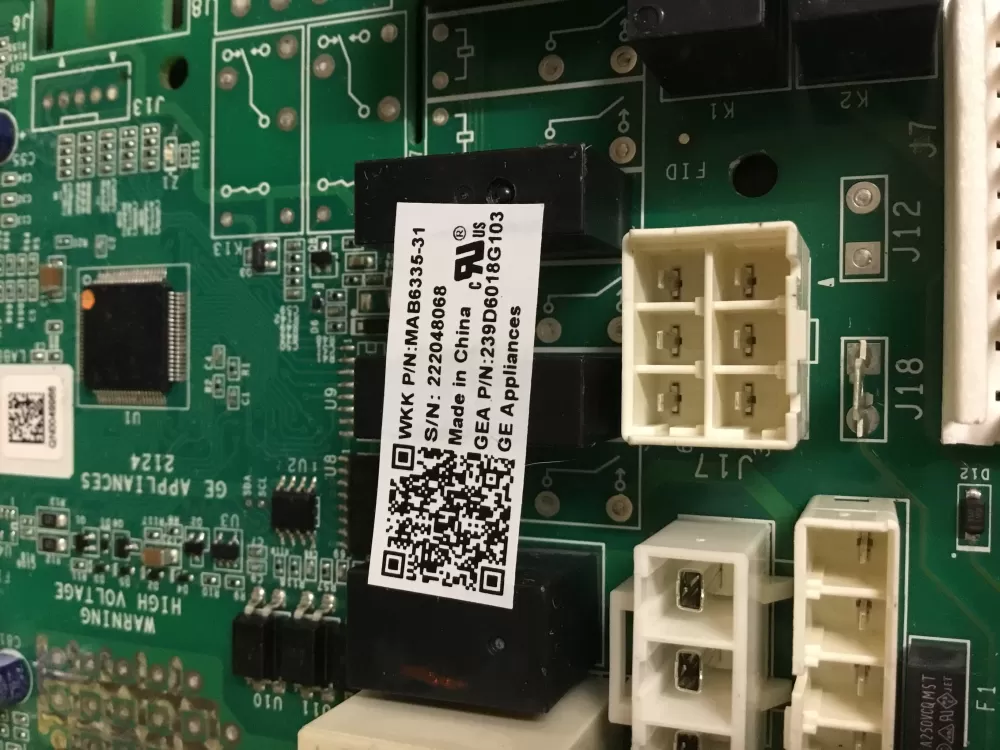 GE 239D6018G103 Refrigerator Control Board AZ11220 | NR532