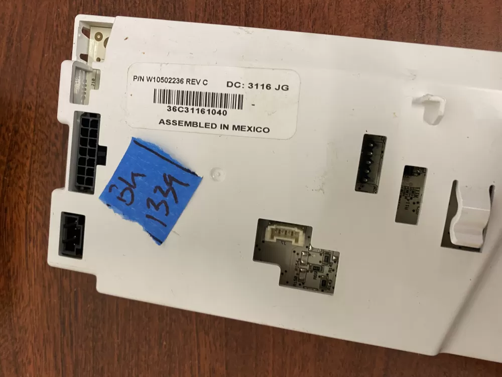 Whirlpool W10502236 Refrigerator Dispenser Control Board AZ38714 | BK1339