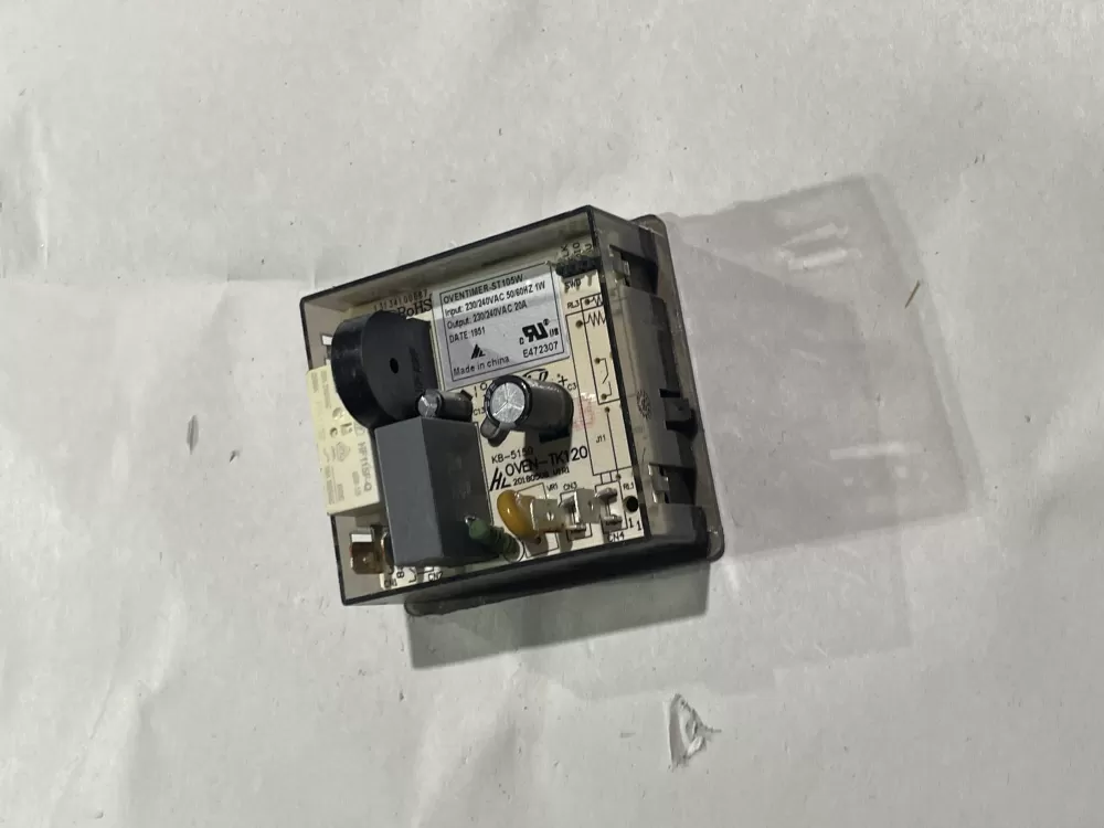 Frigidaire  Electrolux Range Stove Clock Assembly E472307 AZ168089 | Wm579