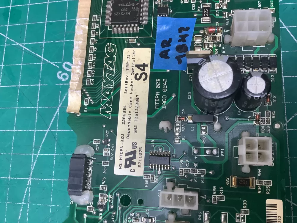 Maytag 2206994 E211075 S4 Washer Control Board Display AZ222137 | AR1842