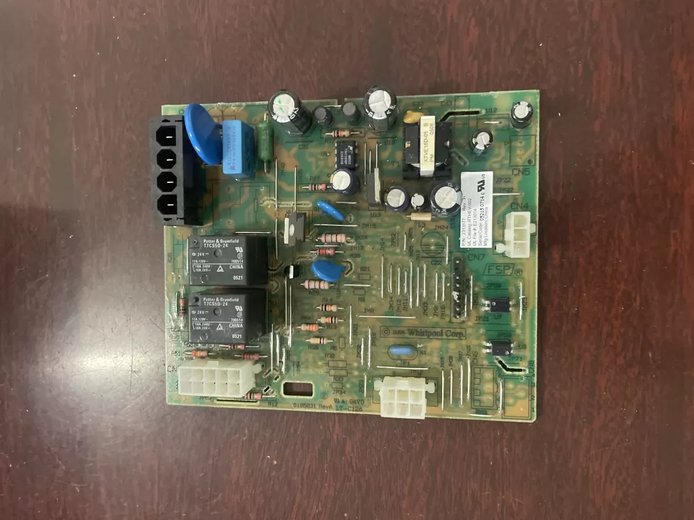 Whirlpool  Kenmore WP2313177  AP6007212  2313177  2313177EXCR  2313177R  2313177REXCR  061660441  06166 0441  PS11740322 Refrigerator Control Board