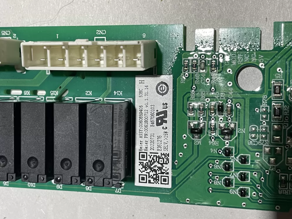 Haier Refrigerator Electronic Control Board 0061800712 E361276 AZ144393 | KM2426