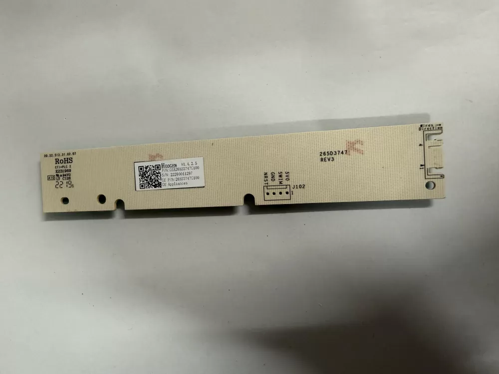 GEA265D3747G100 GE Board - Control