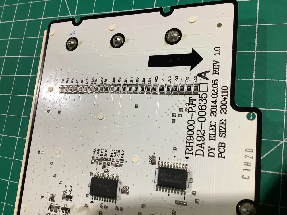 Samsung DA92-00635A Refrigerator Display Control Board AZ139449 | NR2378