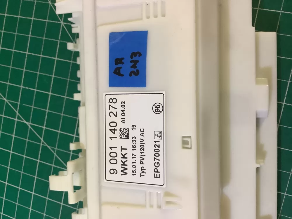 Bosch 9001140278 Dishwasher Control Board 752727 00752727 AZ192494 | AR243
