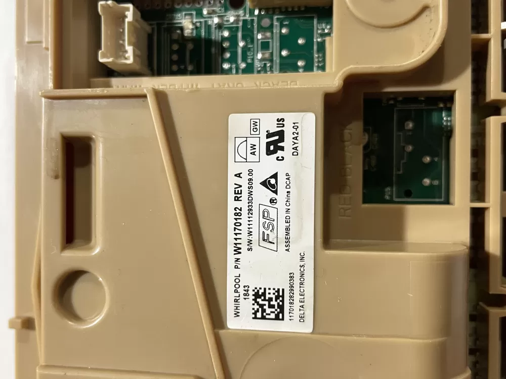 Kenmore Amana W11306302 PS12704698 Dishwasher Control Board AZ184650 | Wm394