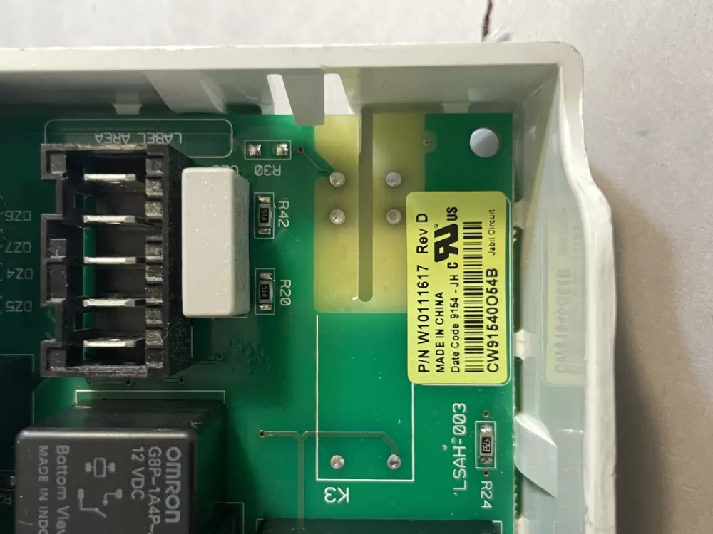 Whirlpool Dryer Control Board WPW10111617 AZ194408 | Wm601