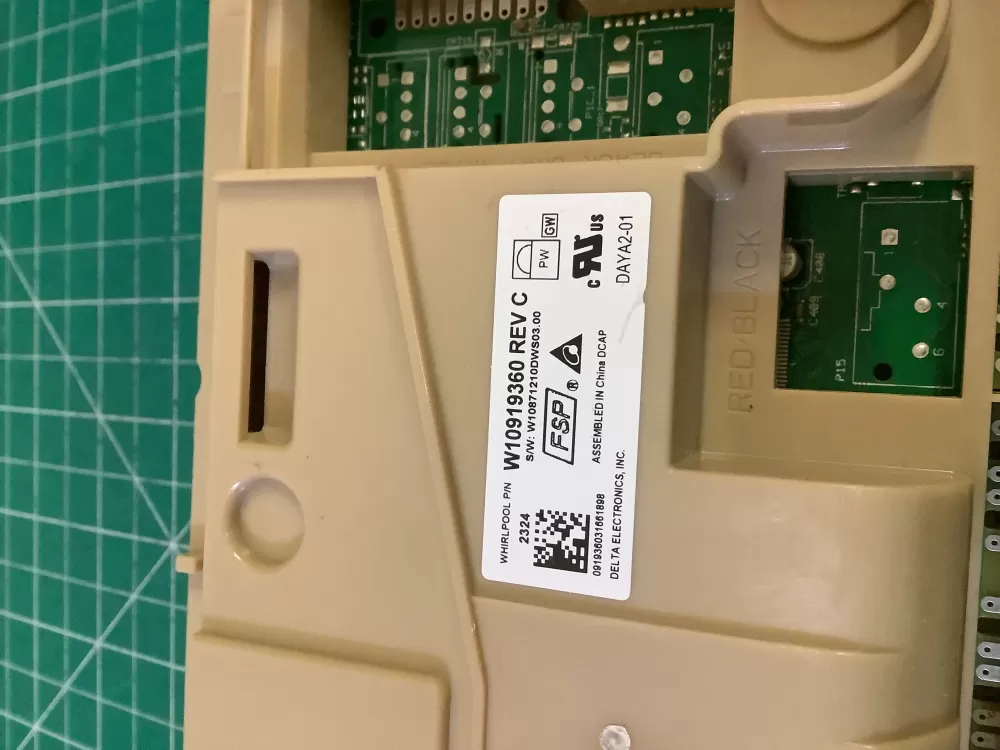 Whirlpool W10919360 W11087226 Dishwasher Control Board # AZ211834 | NR1767