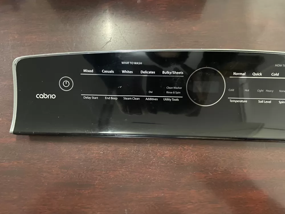 Whirlpool Cabrio W10507937 Washer Control Panel AZ60598 | KMV547