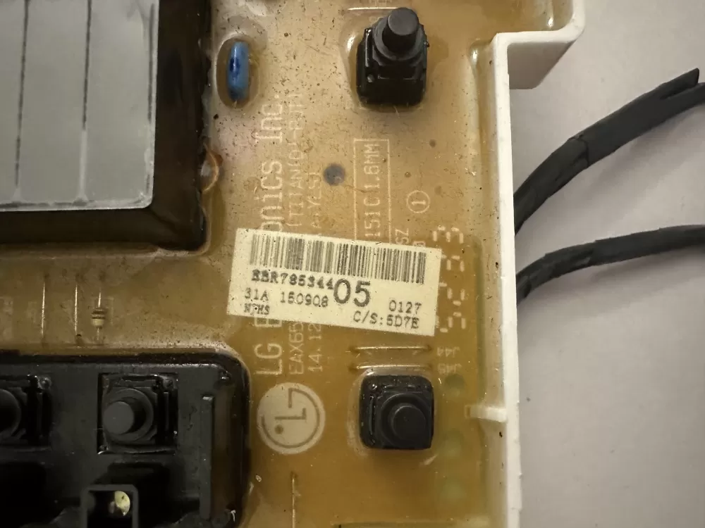 LG EBR78534405 Washer Control Board Interface AZ1915 | NT450