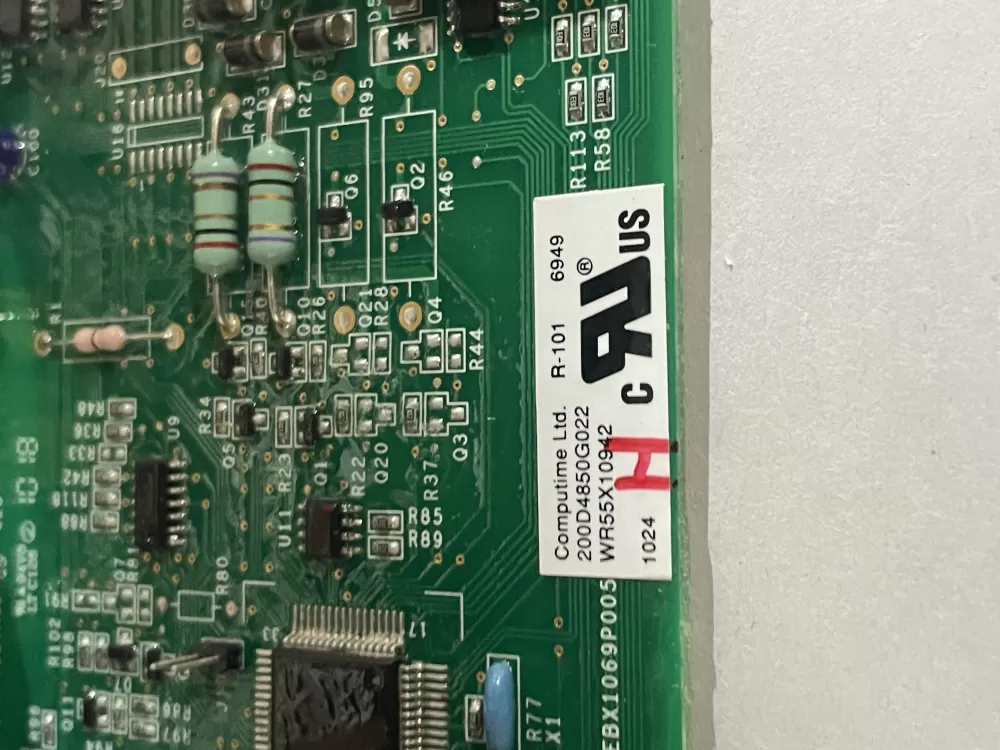 GE 200D6221G028 EBX1110P002 Refrigerator Control Board AZ188677 | Wm1538