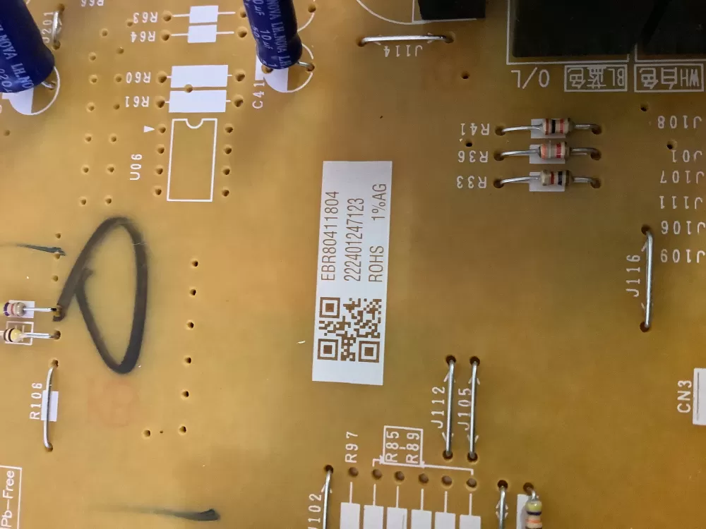 LG Kenmore EBR80411804 AP7223334 Microwave Control Board Panel AZ203259 | NR2798