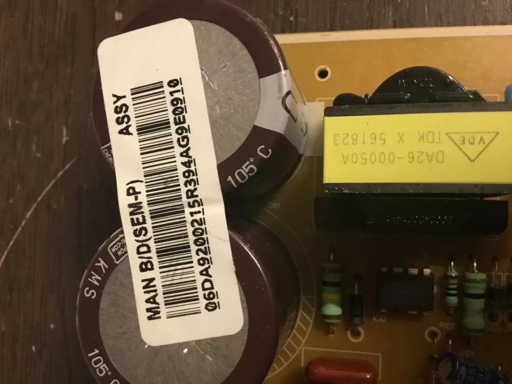 Samsung DA92-00215R Refrigerator Inverter Control Board AZ16554 | NR208