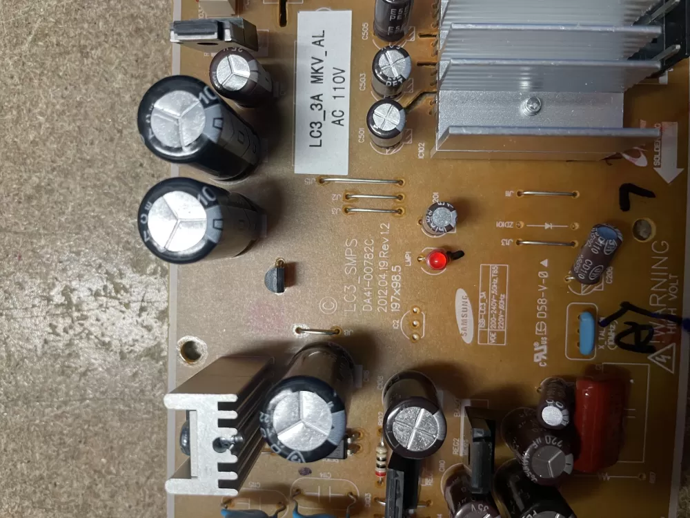 Samsung DA92-00268A Refrigerator Inverter Control Board AZ6614 | KM1586