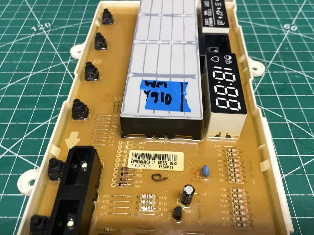 LG EAX61170502 EAX61298601 Ebr62707617 Dryer Control Board AZ204400 | Wmv910