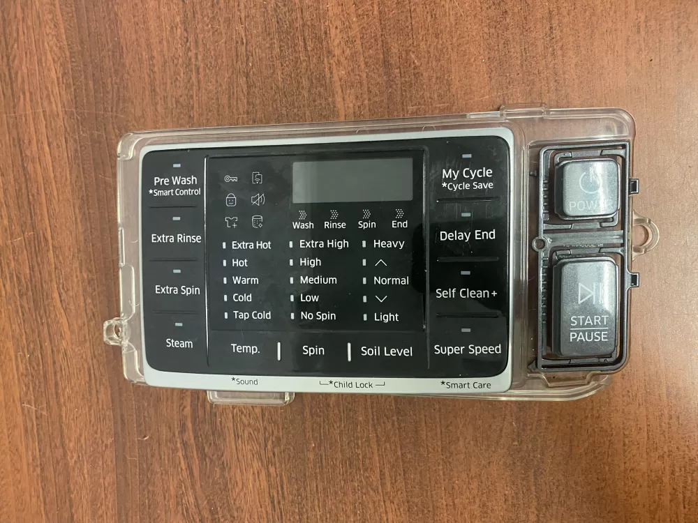 Samsung DC92-01607J  AP6243588  DC94-06643A  DC93-00376D  PS12084833 Dryer UI Control Board