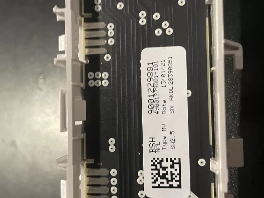Bosch 9001229881 Dishwasher Control Board AZ25740 | WM739