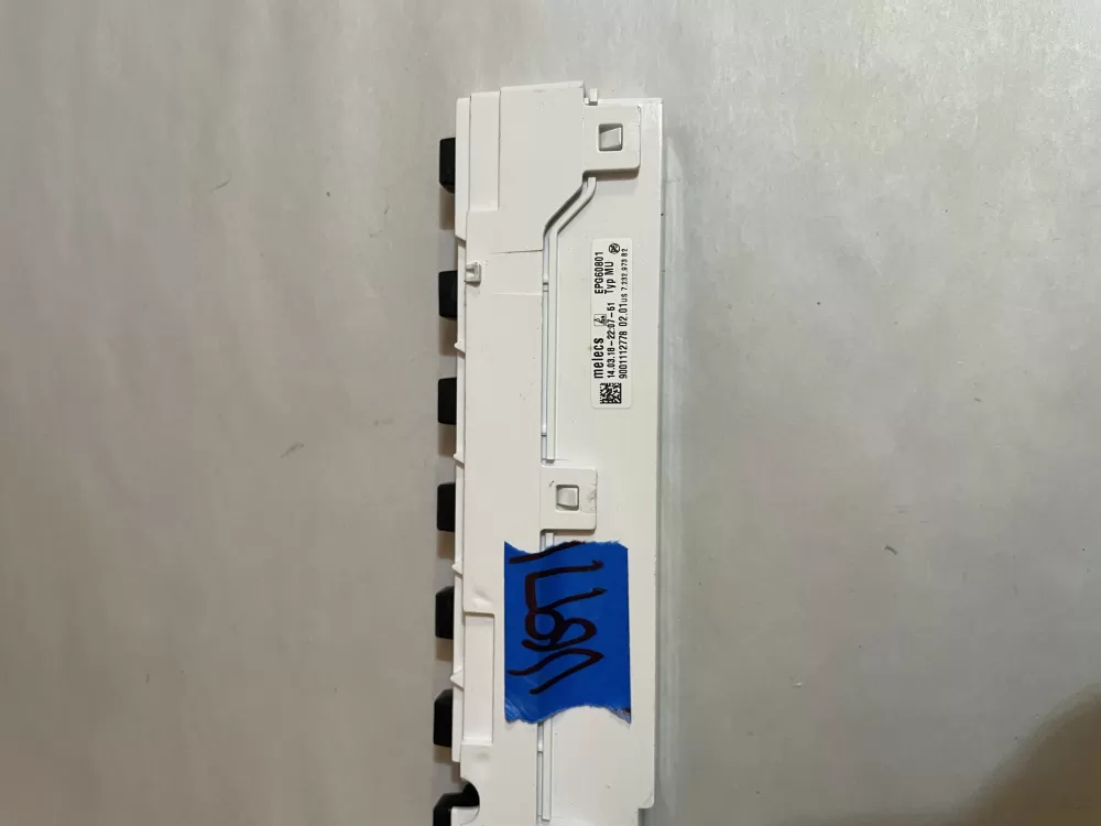 Bosch 9001028581 9001112778 Dishwasher Control Board UI Panel AZ189121 | KMV697